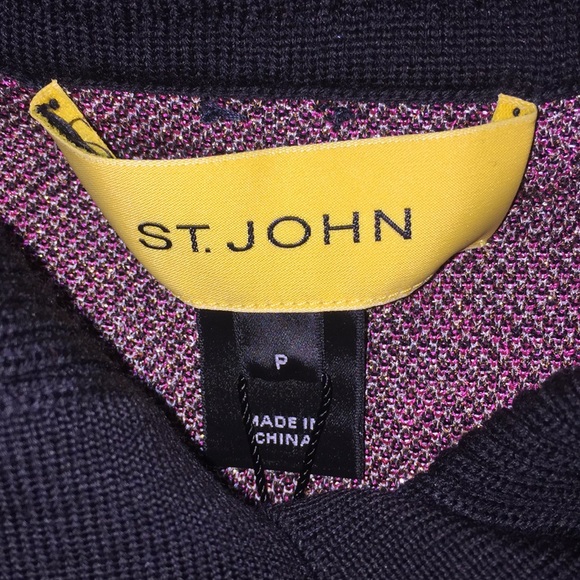 Women’s NWT petite sweater. St. John - Picture 2 of 7